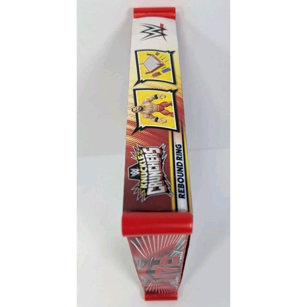 Mattel WWE Knuckle Crunchers Rebound Ring Playset & Seth Rollins Figure RARE ๐ฅ - Picture 11 of 12